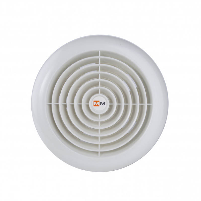 Saunový ventilátor MM-S se zpětným ventilem d/120mm