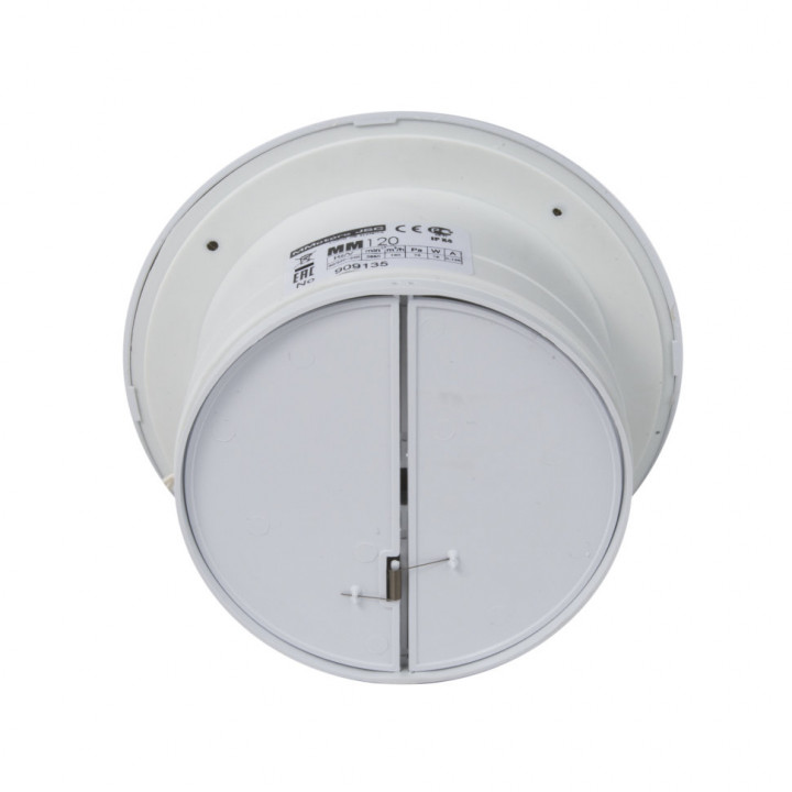 Saunový ventilátor MM-S se zpětným ventilem d/120mm