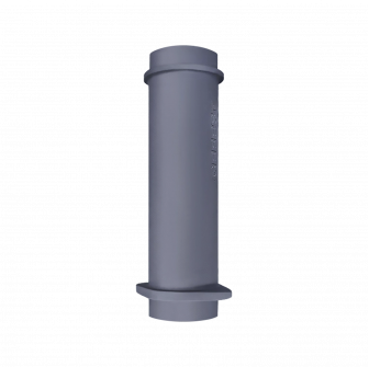 Horní litinové kouřovody pro saunová kamna GEFEST , Ø130 mm, 500 mm