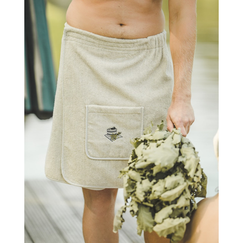 Saunová zástěra pro muže