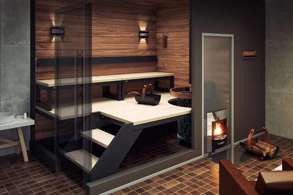 building sauna at home