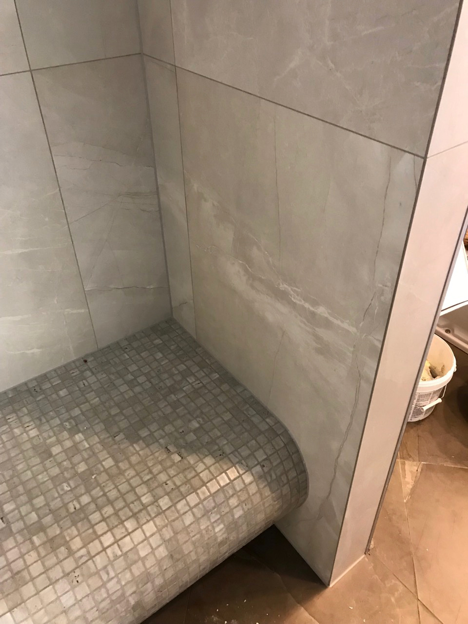Parní sauna - sprcha