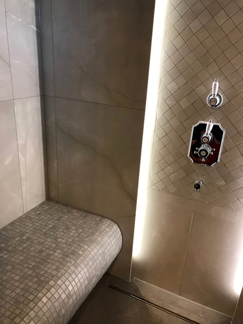 Parní sauna - sprcha